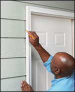 door entry siding brick molding installing install vinyl doors moulding metal outline trim depot remove frame sure