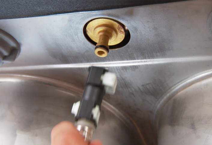 replace moen single handle side sprayer kitchen sink hose