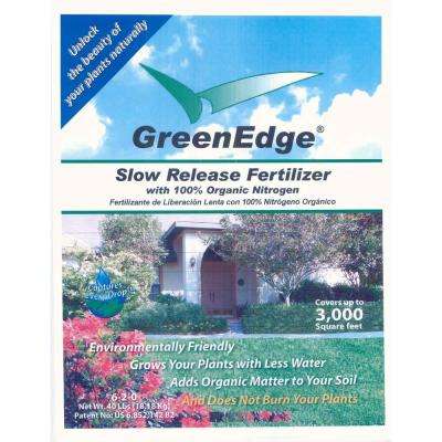 fertilizer slow release organic lb lawn greenedge milorganite garden planting container nitrogen sq ft covers fertilizers basics depot homedepot