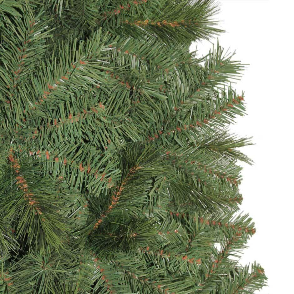 Home Accents Holiday 7.5 ft. Unlit Wesley Mixed Spruce Artificial