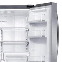 door refrigerator french samsung cu stainless ft steel homedepot storage