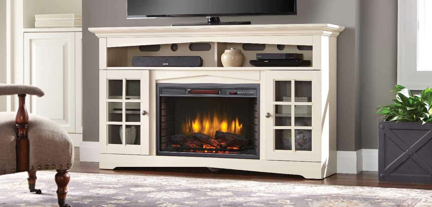 Electric Fireplace Real Flame Tracey Grand 84 In Entertainment Center   Avondale Grove Fireplace 12g 