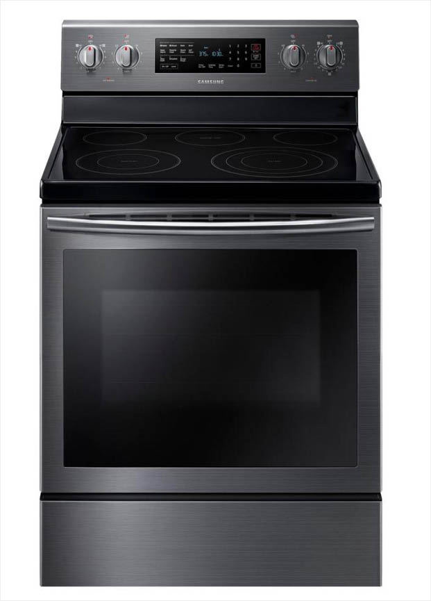 electric samsung oven range convection self homedepot depot cleaning overview stainless