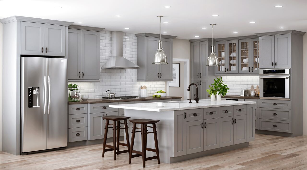Create And Customize Your Kitchen Cabinets Tremont Base Cabinets In Pearl